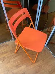 Buy ikea folding chairs and get the best deals at the lowest prices on ebay! Ikea Foldable Chairs Orange And Black Furniture Tables Chairs On Carousell