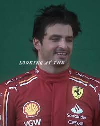 Carlos Sainz and Rebecca Edit