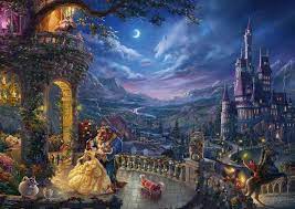 Disney beauty and the beast jigsaw puzzle. Schmidt Kinkade Disney The Beauty The Beast Jigsaw Puzzle 1000 Pie Pdk