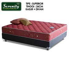 Harga musterring spring bed termurah di indonesia. Jual Spring Bed Serenity Superior 90x200 Kasur Saja Divan Tanpa Sandaran Kota Denpasar 7 Legacy Tokopedia