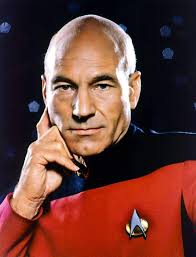 Patrick Stewart was initially set to wear a wig in Star Trek