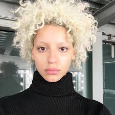 Most of the short hair hairstyles look great if you execute them perfectly. Blonde Kinky Curly Hair Tips By Model Nejilka