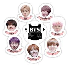 bts sticker by baekgie29 bts birthdays bts name bts face