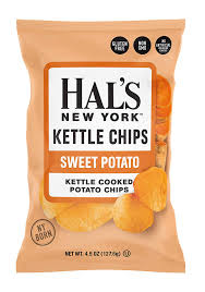 I finally found a solution for chocolate chips (that all seem to have sugar or something else that i can't have or isn't good). Hal S New York Kettle Cooked Potato Chips Gluten Free Sweet Potato Chips 4 5 Oz Bag Pack Of 6 Walmart Com Walmart Com