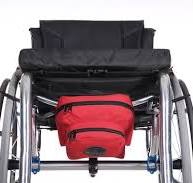 Wheelchair S Red Small Bag Safe Under Seat Pouch Handicap ...