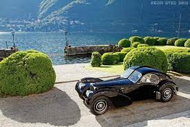 Bugatti Retro Italy 57sc Atlantic 1938 Lake Como Bugatti Vintage Cars