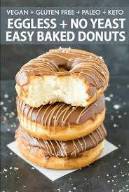 Pin By Erin Mooney On Air Fryer In 2020 Baked Donut Recipes Easy Donut Recipe Baked Vegan Donuts