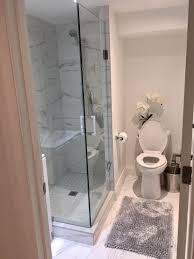 If you have a shower on an upper floor that leaks downstairs into the basement, then there are a few things that may be causing the problem. Cozy Small 3 Piece Bathroom Layout Small Basement Bathroom Small Bathroom Layout Bathroom Layout