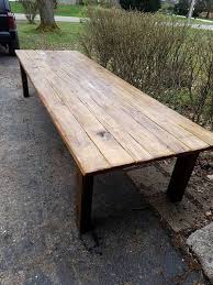 Rustic Farm Table 12 Foot Reclaimed Wood Farm House Primitive Rustic Farm Table Farm Table Rustic Reclaimed Wood