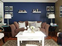 The Wall I Had Longed To Paint B H Blue Accent Wall Living Room Accent Walls In Living Room Blue Paint Living Room