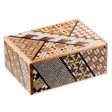 The history of japanese puzzle boxes begins in 1800s from hakone, japan. 1900 Now Japanese Hakone Yosegi Trick Box 7 Steps Traditional Japanese Wooden Secret Puzzle Box