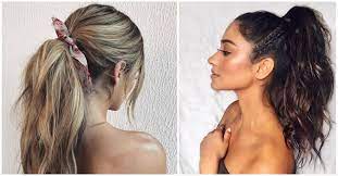 Create the bun shape from the ponytail, tucking any ends in. 50 Best Ponytail Hairstyles To Update Your Updo In 2020