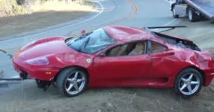 The camera behind nori yaro, a website and youtube channel dedicated to the japanese car culture, was recently at the 2015 supercar sound festival at one of these drift cars just so happened to be a ferrari 360 modena, a car you wouldn't expect a drifter to go all out in. Ferrari 360 Modena Crashes Down Steep Malibu Embankment Video