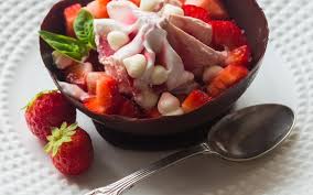 Coupelles A Croquer Aux Fraises Recette De Dessert Facile