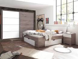 Hier findest du bett, kleiderschrank und nachttische und alles aus einem guss! Moon Darwin 1 Schlafzimmer Komplettset Kleiderschrank Bett Haveleiche Weiss Kaufen Bei Froschkonig24 Gmbh