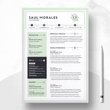 Resume Template 3 Page Cv Template Resume Design Template Resume Design Creative Resume Templates