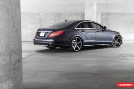 Prestige Ride Platinum Mercedes Cls Enhanced With Vossen Rims Mercedes Cls Vossen Wheels Vossen