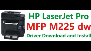 The laserjet pro m201n is a monochrome (black/white) laser printer that is designed to work quickly and has data and document. Hp Laser Jet Pro Mfp M225 Dw Driver Download And Install Youtube