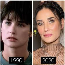 Actor/director/producer seeker of the truth my new memoir, inside out, is out now demi moore. Demi Moore Then And Now What Do You Esthetician Life And Humor Facebook