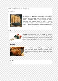 Instrumen ini dimainkan dengan cara dipukul menggunakan telapak tangan, tanpa alat bantu. Indonesia Music Design Text Recipe Brochure Png Pngwing