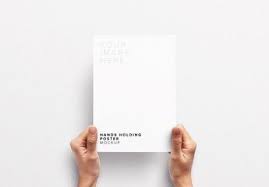 Hands Holding Paper Mockup Aff Holding Hands Mockup Paper Ad Paper Mockup Mockup Poster Mockup