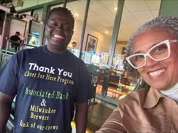 I get to spend the evening meeting amazing entrepreneurs while watching the  Milwaukee Brewers and Chicago Cubs play at American Family Field.