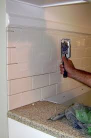 How To Install A Tile Backsplash Diy Countertops Home Diy Diy Home Improvement