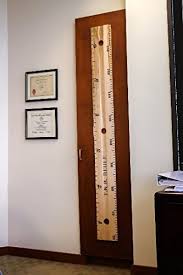 amazon com growth chart ruler maple wood patented