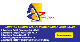 Savesave borang jawatan kosong majlis perbandaran alor gaja. Jawatan Kosong Di Majlis Perbandaran Alor Gajah