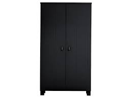 Das kann besonders im schlafzimmer sehr nützlich sein. Woood Ties Kleiderschrank 2 Turig Kiefer Schwarz