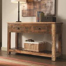 Katrina Reclaimed Wood Console Table Reclaimed Wood Console Table Rustic Console Tables Rustic Consoles