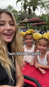 The twins said they can read eachothers minds 😂😜 #twins #taytumandoakley  #disneykids #hostedbydisney @Disney Parks