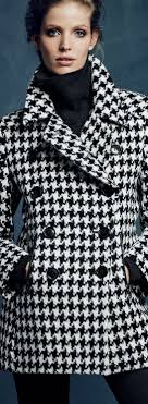 Black And White Houndstooth Coat Women S Women S Outerwear Jackets Coats Sweaters Buyer Select Fall Fashion Coats Fashion Houndstooth Outfit