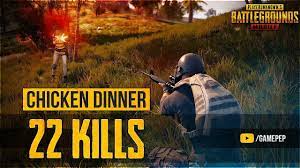 22 Kills Squad And Chicken Dinner Pubg Moible Fpp Chicken Dinner Chicken Dinner