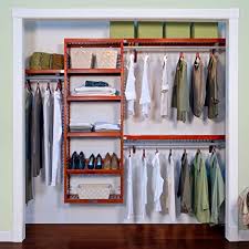 Maybe you would like to learn more about one of these? John Louis Home 12 Inch Deep Premier Closet Organizer Red Mahogany Finish Buy Online In Dominica At Dominica Desertcart Com Productid 12524004