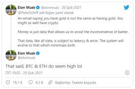 Ocak ayında 1.5 milyar dolar değerinde bitcoin alan tesla, bu yatırımdan 3 haftada 970 milyon dolar kazanç sağladı. Elon Musk In Attigi Tweet 15 Milyar Dolarina Mal Oldu Dunyanin En Zengini Unvanini Kaybetti Son Dakika Ekonomi