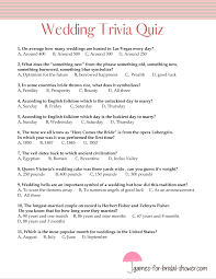 Ask questions and get answers from people sharing their experience with risk. Free Printable Wedding Trivia Quiz