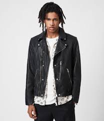 Men S Leather Jackets Leather Biker Jackets Allsaints