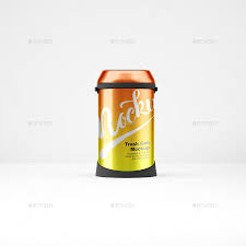Metallic Trash Can Mockup Trash Mockup Trash Can