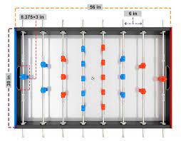 This is a great height for teens and adults. A Standard Foosball Table Foosball Table Design Foosball Table Diy Foosball