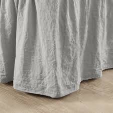 Choose neutrals like gray, white or tan to go with just about anything. Ruched Ruffle Elastic Easy Wrap Around Bed Skirt Lush Decor Www Lushdecor Com Lushdecor