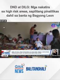 Dahil sa paglakas ng Bagyong #LeonPH, iniutos na ng Department of National  Defense ang forced evacuation sa mga residenteng nasa high-risk areas.