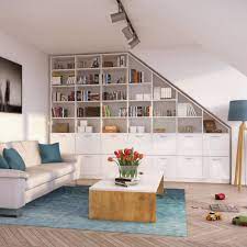 nischen und dachschragen clever nutzen dachschrage wohnung landliches wohnzimmer