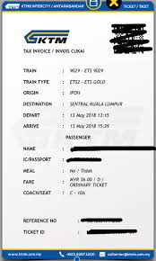 Since business class coaches are only one coach of a important note: Ets Train Ticket Ipoh Kl Sentral 13 May 2018 Tickets Vouchers Event Tickets On Carousell