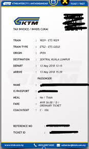 If i buy kl sentral to. Ets Train Ticket Ipoh Kl Sentral 13 May 2018 Tickets Vouchers Event Tickets On Carousell