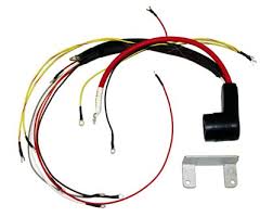 It shows the components of the circuit as simplified shapes, and the capacity and signal associates in the middle of the devices. Mercury Outboard Wiring Harness