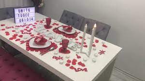 Sevgililer gününe özel sevgililer günü. Sevgililer Gunu Masasi 14 Subat Pastelinbuyusu Youtube