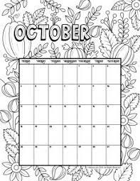 To print out individual months, click on the image and print. Printable Coloring Calendar For 2021 And 2020 Woo Jr Kids Activities