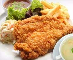 So why not combine them both? Crispy Chicken Chop Picture Of Tapah Station Cafe Tripadvisor