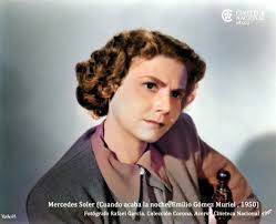 Recordando a Mercedes Díaz Pavía, Mejor conocida como Mercedes Soler, fue  una actriz mexicana de la Época de Oro del cine mexicano, que apareció en  más de 20 películas en su carrera.